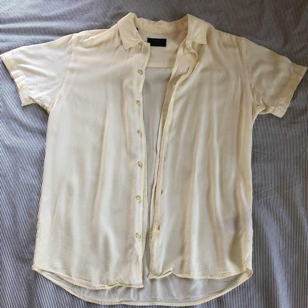 Produkt Flowy Revere Collar Shirt, Size M